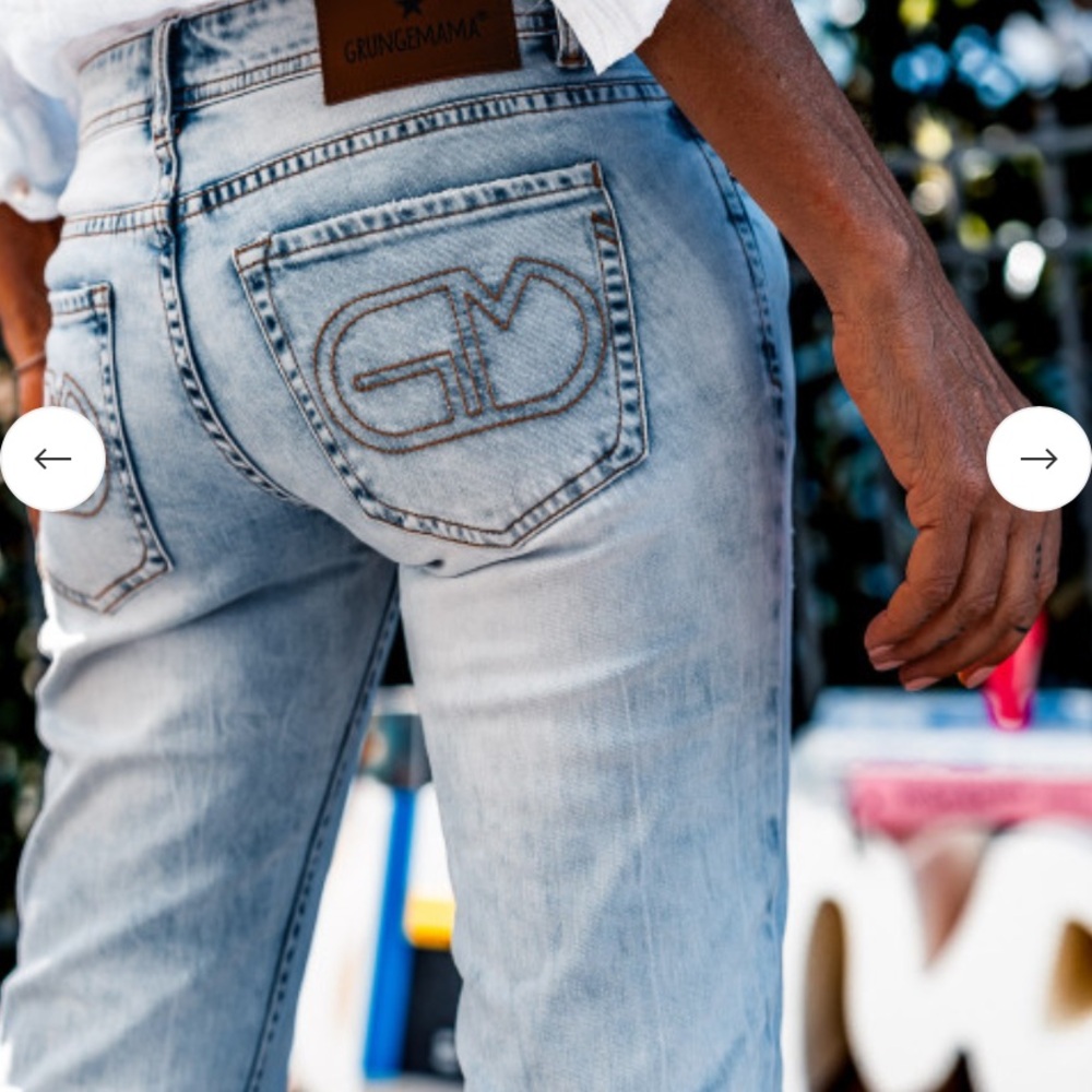 Blue jeans Large  GRUNGEMAMA France Paris